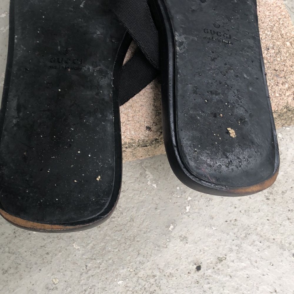 Gucci Retro leather sandals - Picture 10 of 11